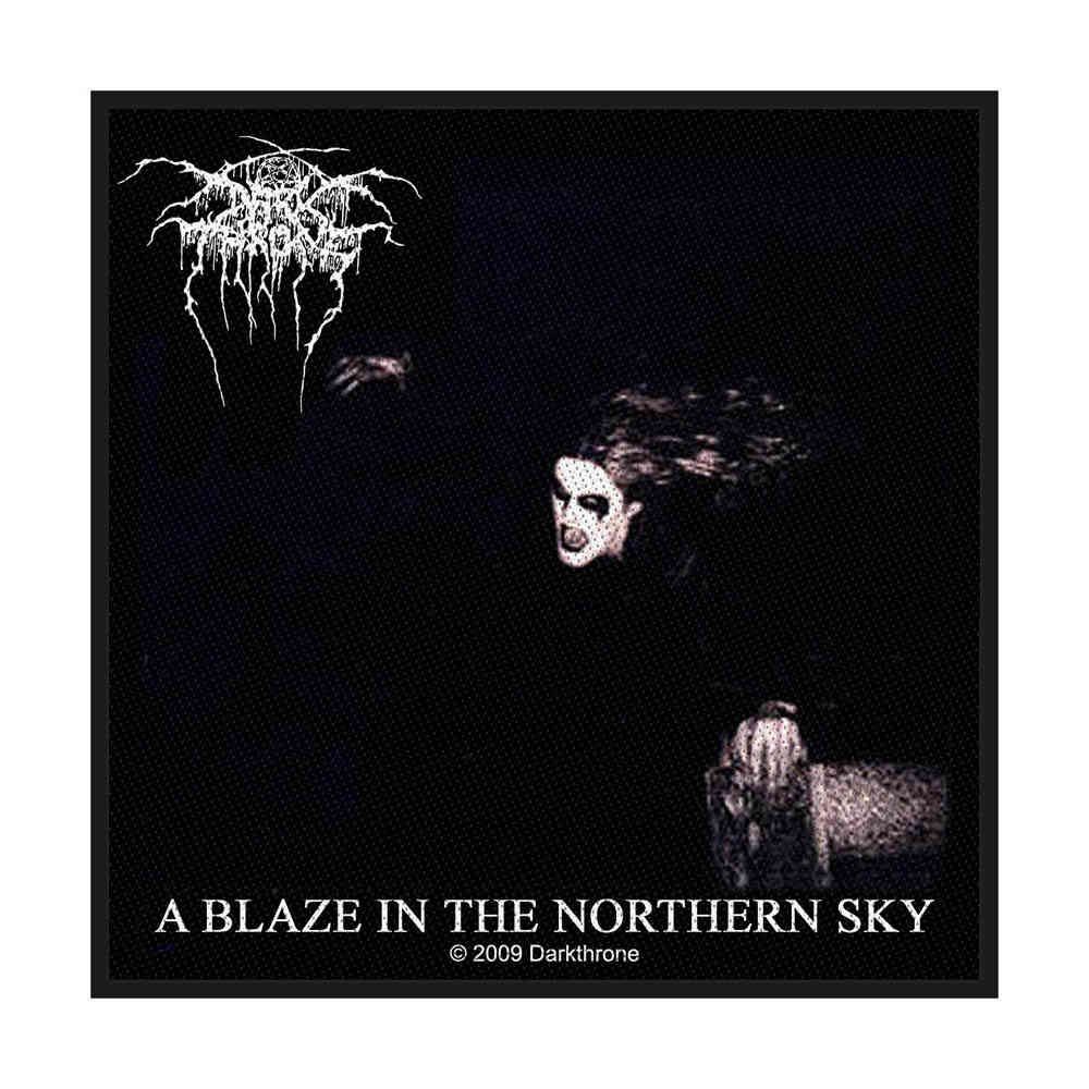 Darkthrone - A Blaze In The Northern Sky Patch - Zwart
